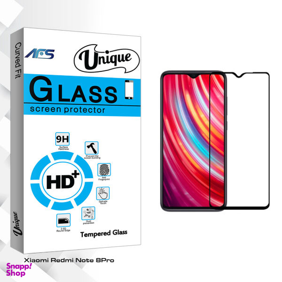 محافظ صفحه نمایش مات ای اف اس مدل Unique Glass مناسب برای گوشی موبایل شیایومی Redmi Note 8Pro