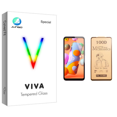 محافظ صفحه نمایش سرامیکی جانبو مدل Viva Glass مناسب برای گوشی موبایل سامسونگ Galaxy A11