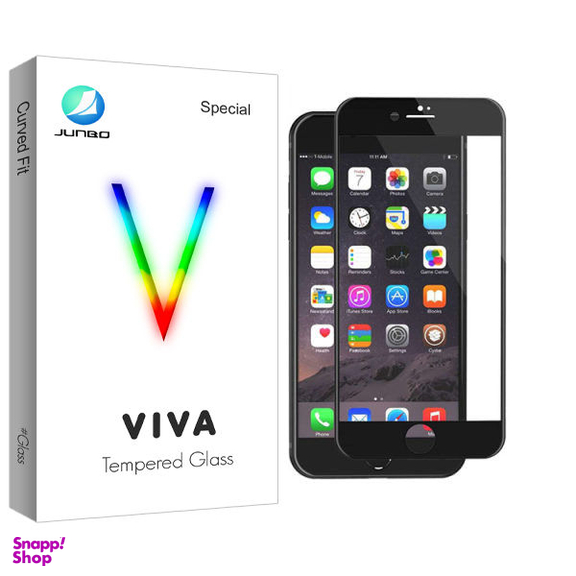 محافظ صفحه نمایش سرامیکی مات جانبو مدل Viva Glass مناسب برای گوشی موبایل اپل Iphone 6s