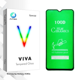 محافظ صفحه نمایش سرامیکی جانبو مدل Viva Glass مناسب برای گوشی موبایل سامسونگ Galaxy A30s