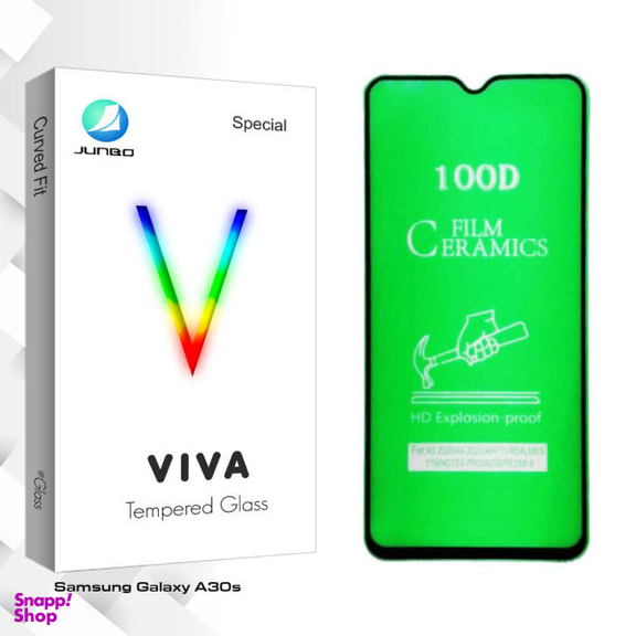 محافظ صفحه نمایش سرامیکی جانبو مدل Viva Glass مناسب برای گوشی موبایل سامسونگ Galaxy A30s