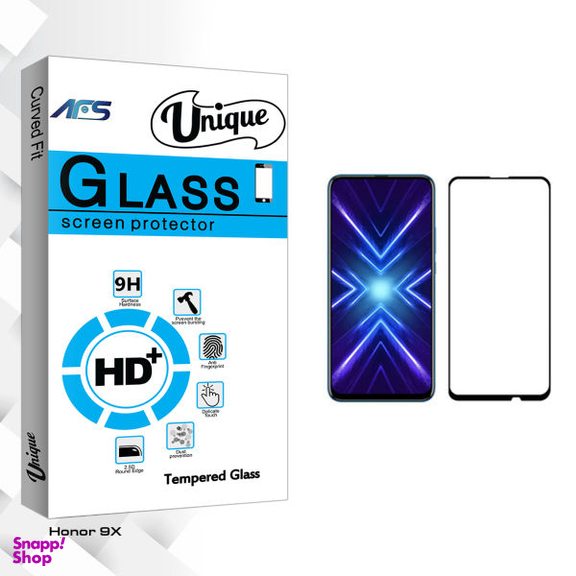 محافظ صفحه نمایش ای اف اس مدل Unique Glass مناسب برای گوشی موبایل آنر 9X