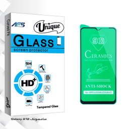 محافظ صفحه نمایش سرامیکی ای اف اس مدل Unique Glass مناسب برای گوشی موبایل سامسونگ Galaxy A12