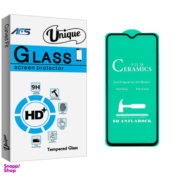 محافظ صفحه نمایش سرامیکی ای اف اس مدل Unique Glass مناسب برای گوشی موبایل سامسونگ Galaxy A50