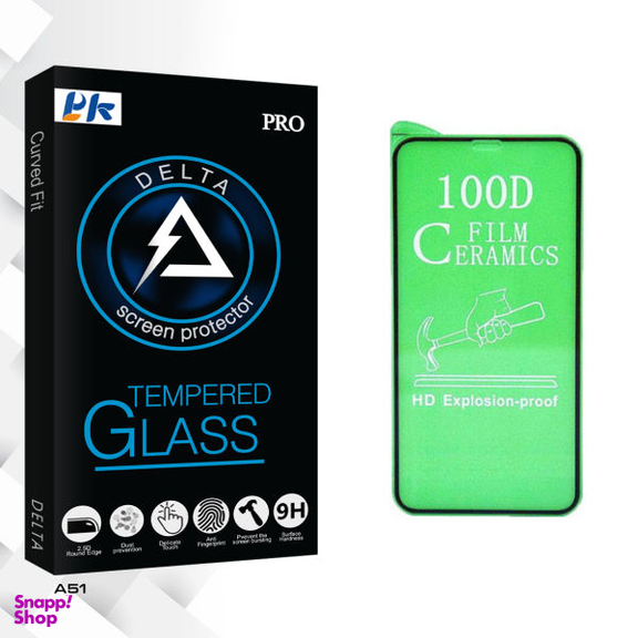 محافظ صفحه نمایش سرامیکی پی کی مدل Delta مناسب برای گوشی موبایل سامسونگ Galaxy A51