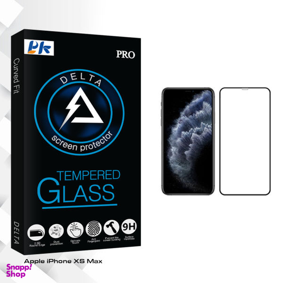 محافظ صفحه نمایش مات پی کی مدل Delta Glass مناسب برای گوشی موبایل اپل iPhone XS Max