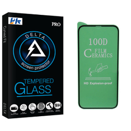 محافظ صفحه نمایش سرامیکی پی کی مدل Delta Glass مناسب برای گوشی موبایل اپل iPhone 12 Pro