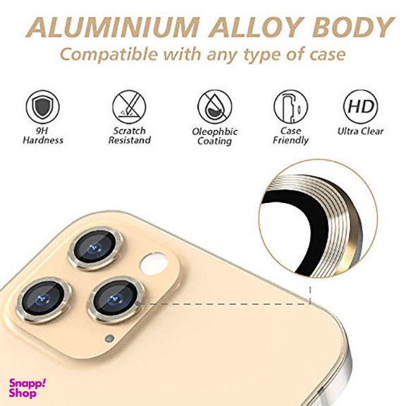محافظ لنز دوربین مدل COLP to مناسب برای گوشی موبایل اپل iPhone 12 Pro Max