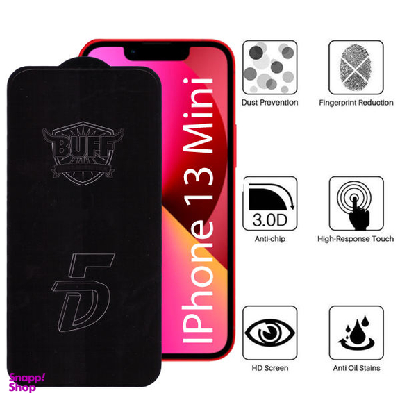 محافظ صفحه نمایش 5D بوف مدل F33 مناسب برای گوشی موبایل اپل Iphone 13 mini