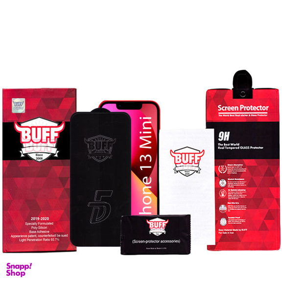 محافظ صفحه نمایش 5D بوف مدل F33 مناسب برای گوشی موبایل اپل Iphone 13 mini