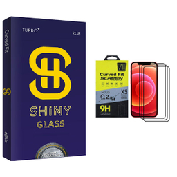 محافظ صفحه نمایش آتوچبو مدل Shiny Glass مناسب برای گوشی موبایل اپل iPhone 12 Pro Max بسته سه عددی