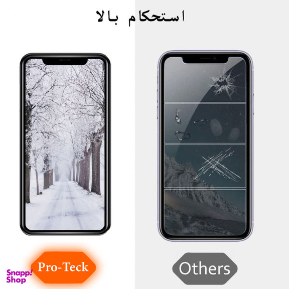 محافظ صفحه نمایش حریم شخصی پروتک مدل PRVPT-01 مناسب برای گوشی موبایل اپل IPhone 13 Pro