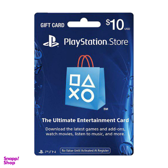 گیفت کارت 10 دلاری PSN آمریکا