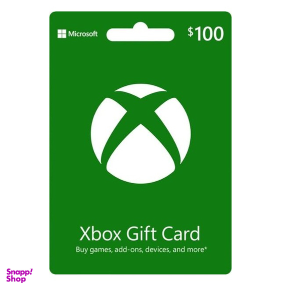 گیفت کارت 100 دلاری Xbox آمریکا