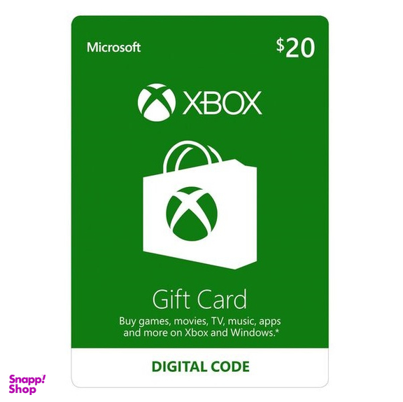 گیفت کارت 20 دلاری Xbox آمریکا