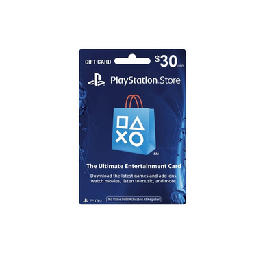گیفت کارت 30 دلاری PSN آمریکا
