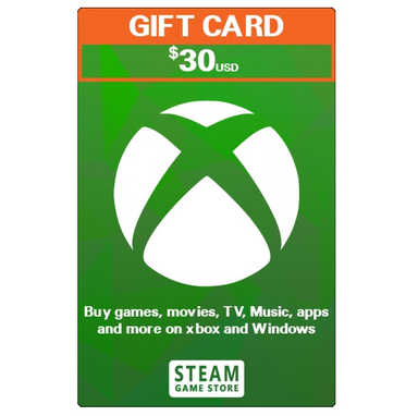 گیفت کارت 30 دلاری Xbox آمریکا
