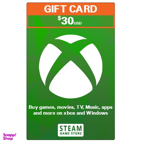 گیفت کارت 30 دلاری Xbox آمریکا