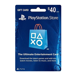 گیفت کارت 40 دلاری PSN آمریکا