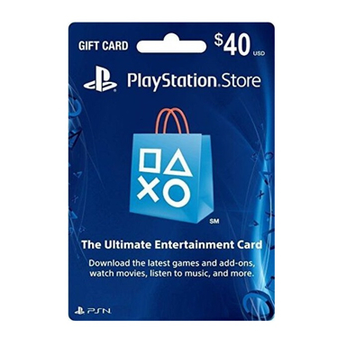 گیفت کارت 40 دلاری PSN آمریکا