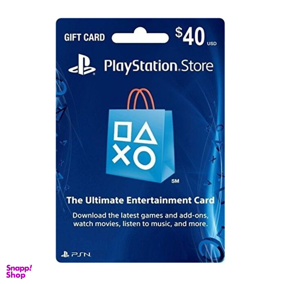 گیفت کارت 40 دلاری PSN آمریکا