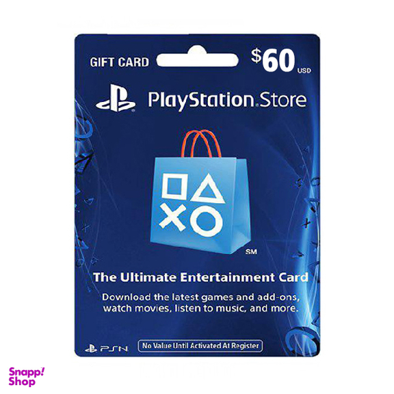گیفت کارت 60 دلاری PSN آمریکا