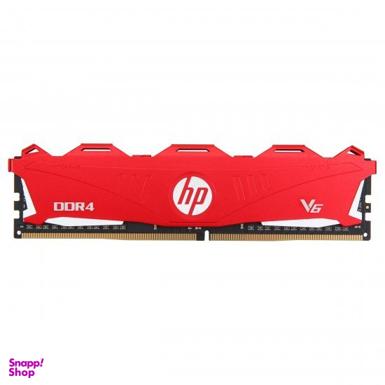 رم اچ پی (HP) مدل V6 16gb Single 3200mhz Cl16 رنگ قرمز