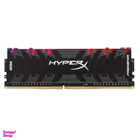 رم کینگستون (Kingston) مدل Hyperx Fury Rgb 8gb Single 3200mhz Cl16 رنگ مشکی