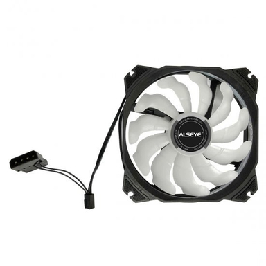 فن کیس سیلور استون (Silverstone) مدل Alseye Max M120-P رنگ سفید