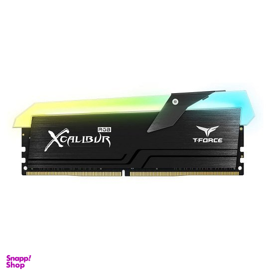 رم تیم گروپ (Team Group) مدل Xcalibur 16gb 3600mhz Cl18 رنگ مشکی