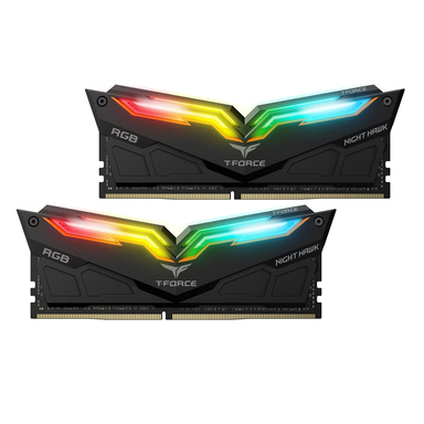 رم تیم گروپ (Team Group) مدل Team Group T-Force Night Hawk Rgb 32gb 3600mhz Cl18