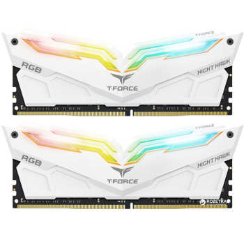 رم تیم گروپ (Team Group) مدل T-Force Night Hawk Rgb 16gb 3600mhz Cl18