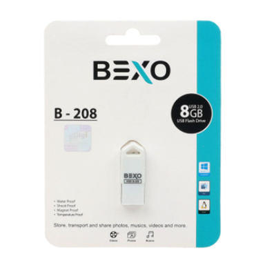 فلش مموری بکسو BEXO مدل B - 208 ظرفیت 32 گیگابایت