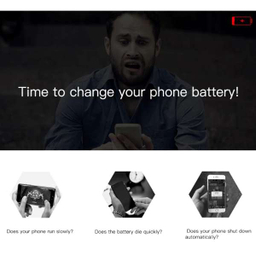 باتری گوشی آیفون مدل 6S