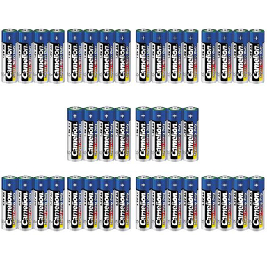 باتری قلمی کملیون (Camelion) مدل Super Heavy Duty بسته 40 عددی