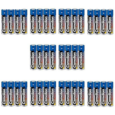 باتری نیم قلمی کملیون مدل Super Heavy Duty بسته 40 عددی