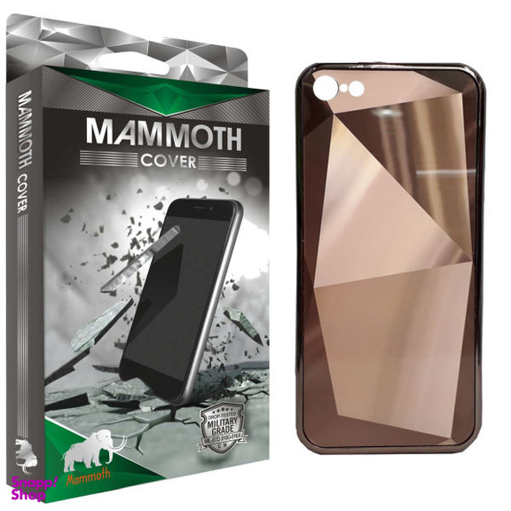 کاور ماموت (Mammoth) طرح الماس مدل ALMS مناسب موبایل اپل iPhone 8 به همراه محافظ صفحه نمایش