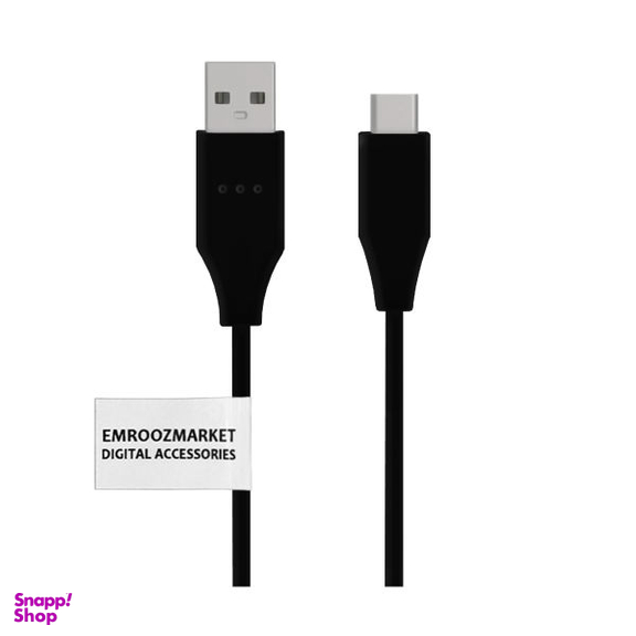 کابل تبدیل USB به USB-C امروزمارکت مدل EM 216 طول 1 متر