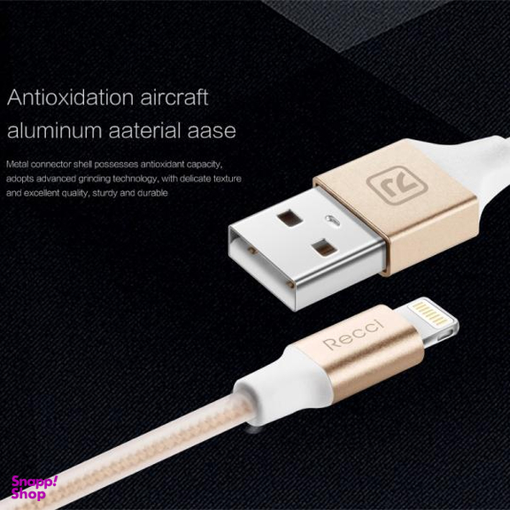 کابل تبدیل USB به لایتنینگ رسی مدل RCL-H100 طول 1 متر