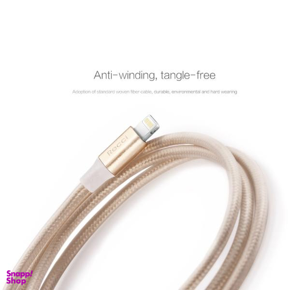 کابل تبدیل USB به لایتنینگ رسی مدل RCL-H100 طول 1 متر