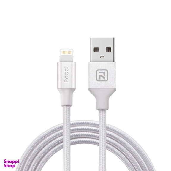 کابل تبدیل USB به لایتنینگ رسی مدل RCL-H100 طول 1 متر