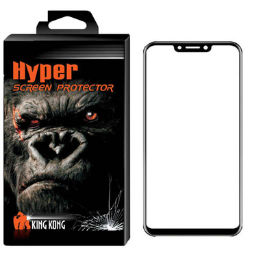 محافظ صفحه نمایش شیشه ای کینگ کونگ مدل Hyper Fullcover مناسب برای گوشی Huawei Honor Play