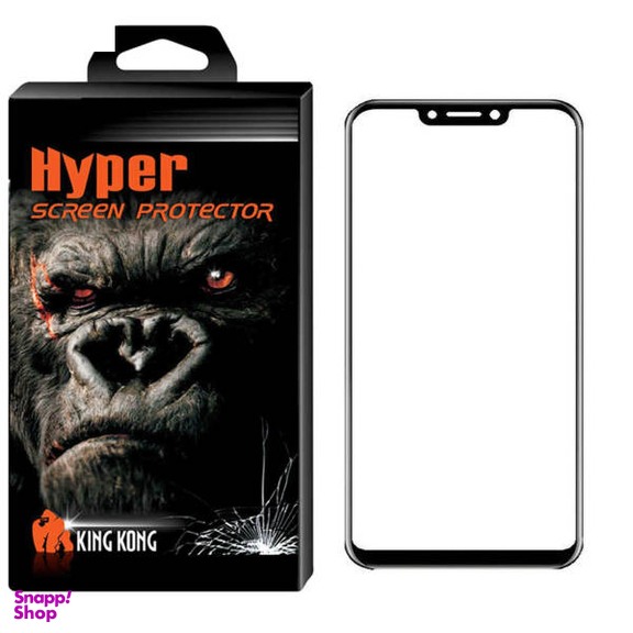 محافظ صفحه نمایش شیشه ای کینگ کونگ مدل Hyper Fullcover مناسب برای گوشی Huawei Honor Play