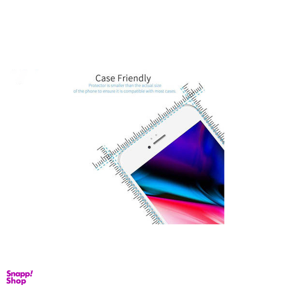 محافظ صفحه نمایش نانو و 5D هورس مدل FAG مناسب برای گوشی موبایل اپل آیفون 7 iPhone مجموعه دو عددی به همراه محافظ لنز دوربین