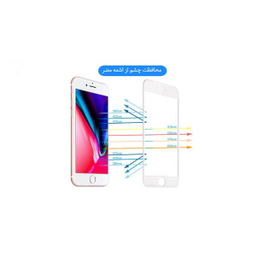 محافظ صفحه نمایش نانو و 5D هورس مدل FAG مناسب برای گوشی موبایل اپل آیفون 7 iPhone مجموعه دو عددی به همراه محافظ لنز دوربین