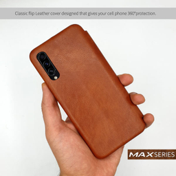 کیف کلاسوری کانواس (Canvas) مدل MAX SERIES مناسب موبایل سامسونگ Galaxy A70/A70s
