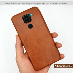 کیف کلاسوری کانواس (Canvas) مدل MAX SERIES مناسب موبایل شیایومی Redmi Note 9