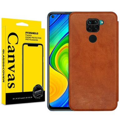 کیف کلاسوری کانواس (Canvas) مدل MAX SERIES مناسب موبایل شیایومی Redmi Note 9