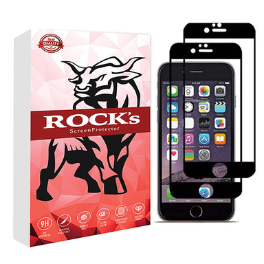محافظ صفحه نمایش سرامیکی راکز (Rocks) مدل CRC مناسب موبایل اپل iPhone 7 Plus بسته سه عددی