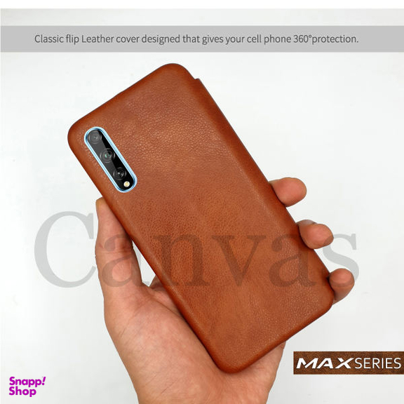 کیف کلاسوری کانواس (Canvas) مدل MAX SERIES مناسب موبایل هوآوی Y8p/Y8P 2020